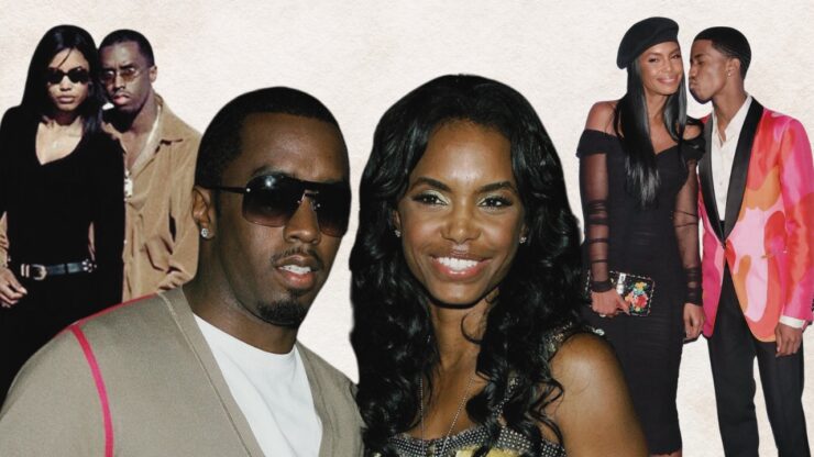 Sean Diddy Combs and Kim Porter